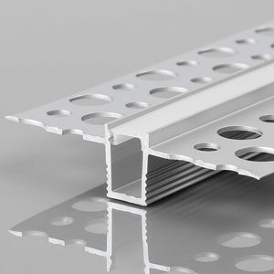 Perfil tira LED integración / trimless - 8x7mm - Con difusor - 2 metros