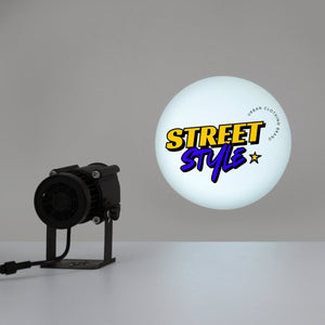 Proyector de logos LED GOBO 100W fijo exterior - 4 cristales - Óptica 18° - IP65 (16)