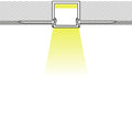 Perfil tira LED integración / trimless - 9x15mm - Con difusor - 2 metros 2