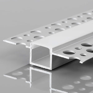 Perfil tira LED integración / trimless - 9x15mm - Con difusor - 2 metros