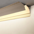 Προφίλ LED γωνιακής ενσωμάτωσης / trimless - Εφέ wall washer - 48 x 80mm - Με διαχύτη - 2 μέτρα 5