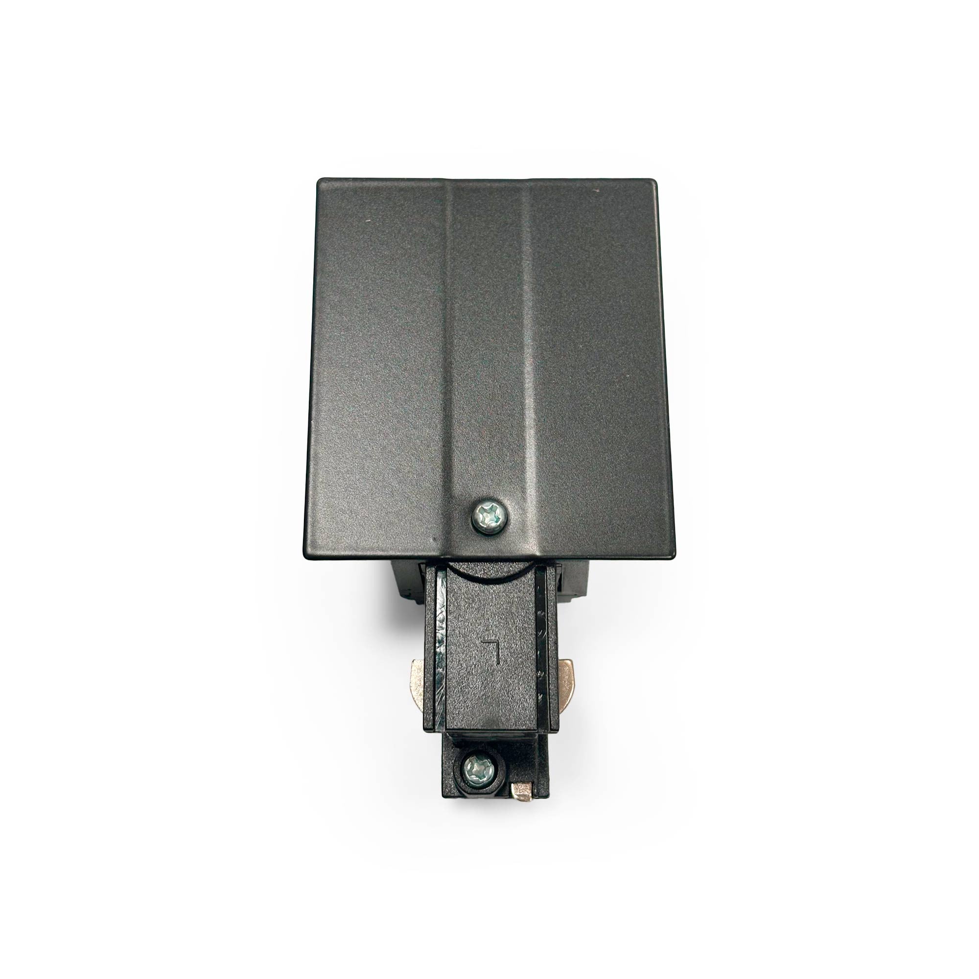 Conector de inicio para carril trifásico empotrable