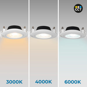 Downlight LED exterior - 7W - CCT - 630lm - Corte Ø 70mm - IP54 (25)