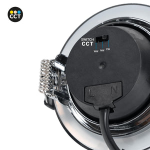 Downlight LED exterior - 7W - CCT - 630lm - Corte Ø 70mm - IP54 (15)