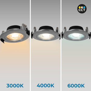 Downlight LED exterior - 7W - CCT - 630lm - Corte Ø 70mm - IP54 (5)