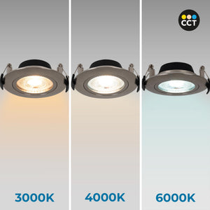 Downlight LED exterior - 7W - CCT - 630lm - Corte Ø 70mm - IP54 (16)