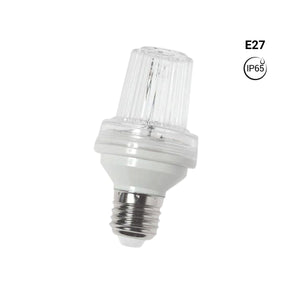 Bombilla LED con efecto estroboscópico E27 - 2W - IP65 - Barcelona Led-