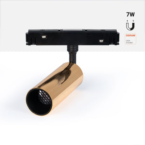 Foco LED para carril magnético 48V - 7W - Chip OSRAM - 2700K - Colores (38)