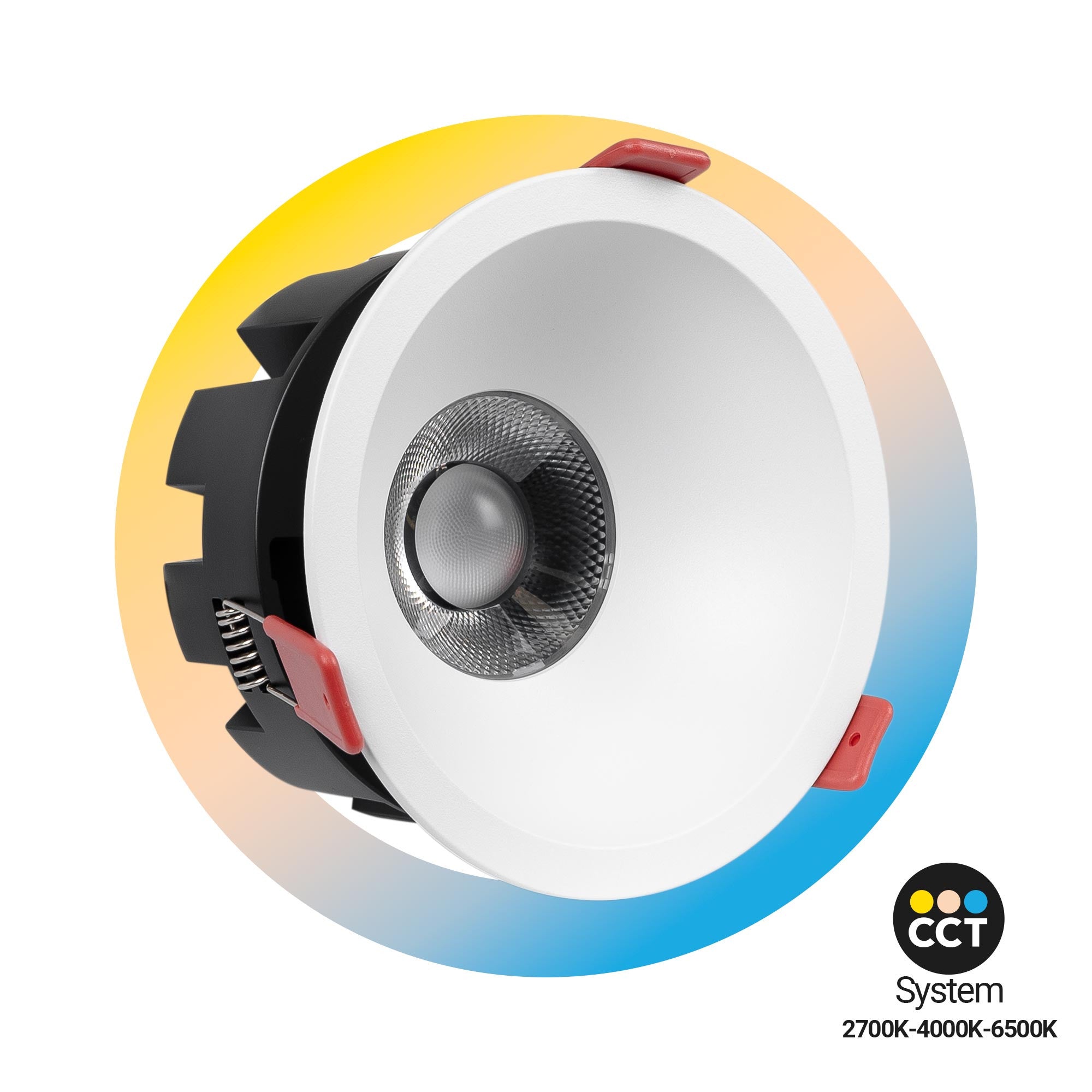 Downlight LED - 20W - CCT - Chip OSRAM - Corte Ø 110mm (1)