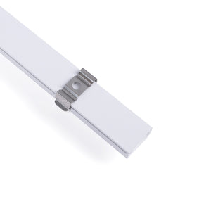 Perfil tira LED superficie - 17x8mm - Kit completo - 2 metros (18)