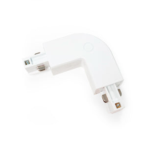 Unión rígida en L para carril trifásico superficie - 90º - DERECHA (1)