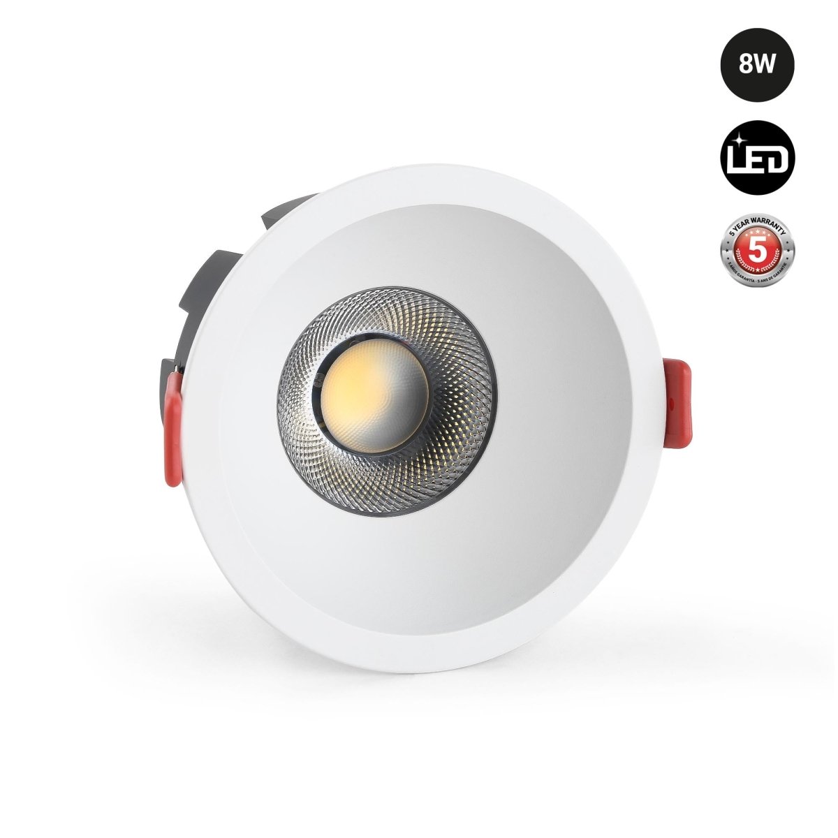 Downlight LED - 8W - CCT - Chip OSRAM - Corte Ø 75mm - Barcelona Led-