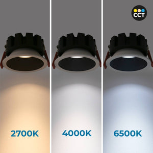 Downlight LED - 15W - CCT - Chip OSRAM - Corte Ø 90mm - Barcelona Led-
