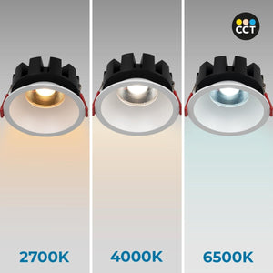 Downlight LED - 15W - CCT - Chip OSRAM - Corte Ø 90mm (25)