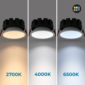 Downlight LED - 8W - CCT - Chip OSRAM - Corte Ø 75mm - Barcelona Led-