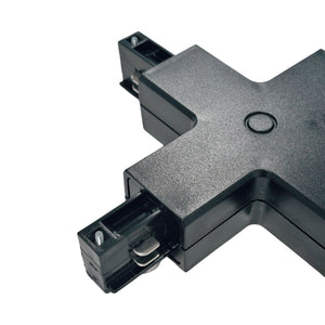 Unión rígida en X para carril trifásico de superficie - Barcelona Led-Accesorios
