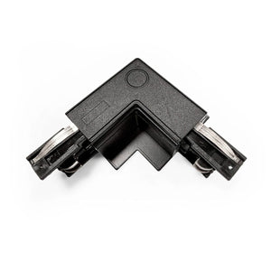Unión rígida en L para carril trifásico empotrable - 90º - IZQUIERDA - Barcelona Led-Accesorios