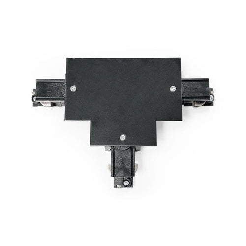 Rigid tee for recessed three-phase rail - RIGHT