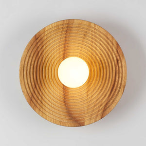 Aplique de diseño en madera "RIANNE" - G9 - Ø28cm (6)