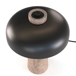 Lámpara de mesa diseño "CEP" - Base mármol - 2 x G9 - Barcelona Led-Decoración
