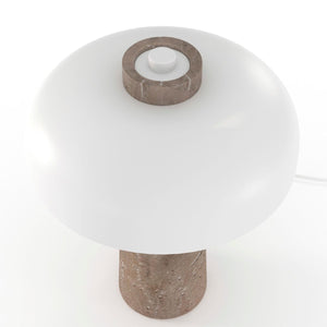 Lámpara de mesa diseño "CEP" - Base mármol - 2 x G9 - Barcelona Led-Decoración