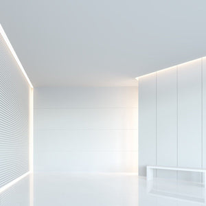 Perfil tira LED empotrable - 25x14mm - Kit completo - 1 metro - Barcelona Led-