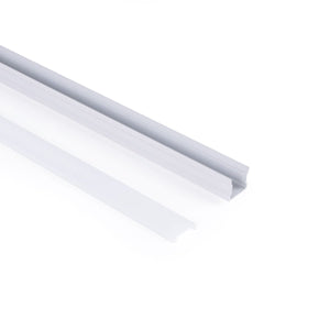 Perfil tira LED superficie - 17x14mm - Kit completo - 1 metro - Barcelona Led-