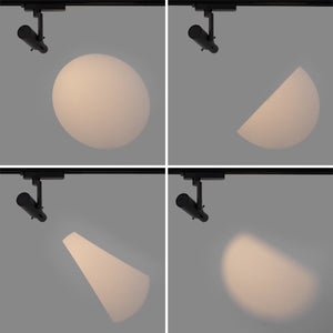 Proyector shapeable para carril monofásico - 20W - 20º-35 - Barcelona Led-