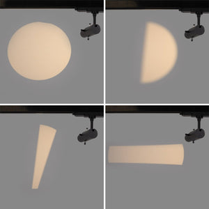 Proyector shapeable para carril trifásico - 10W - 20º-35 - Barcelona Led-