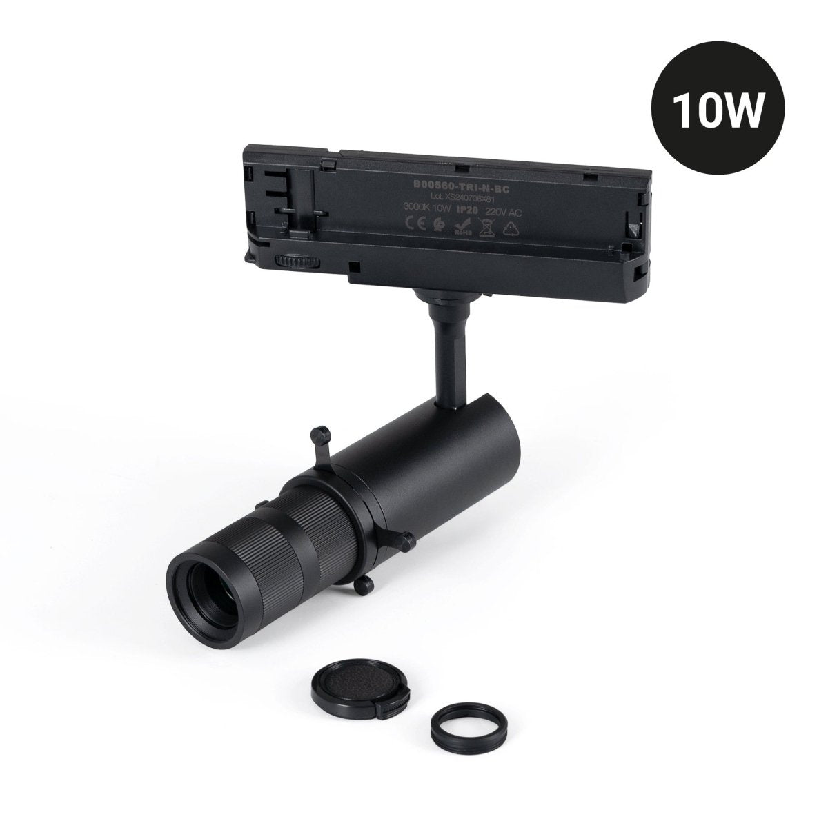 Proyector shapeable para carril trifásico - 10W - 20º-35 - Barcelona Led-