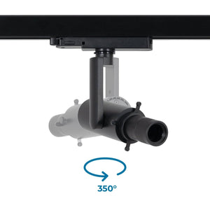 Proyector shapeable para carril trifásico - 20W - 20º - 35° - Barcelona Led-