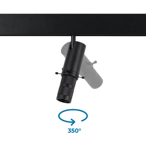 Proyector shapeable para carril magnético 48V - 10W - 20º-35º (20)