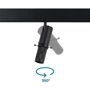 Proyector shapeable para carril magnético 48V - 10W - 20º-35º - Barcelona Led-