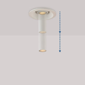 Foco de techo LED empotrable 3W - Extensible 120mm - Orientable - Chip OSRAM - 2700K - Barcelona Led-
