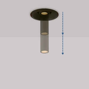 Foco de techo LED empotrable 3W - Extensible 120mm - Orientable - Chip OSRAM - 2700K - Barcelona Led-