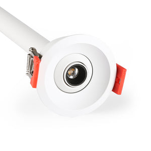 Foco de techo LED empotrable 3W - Extensible 300mm - Orientable - Chip OSRAM - 2700K (19)