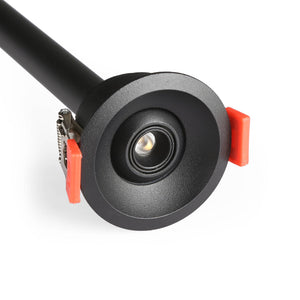 Foco de techo LED empotrable 3W - Extensible 300mm - Orientable - Chip OSRAM - 2700K (21)