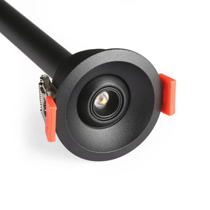 Foco de techo LED empotrable 3W - Extensible 500mm - Orientable - Chip OSRAM - 2700K (10)