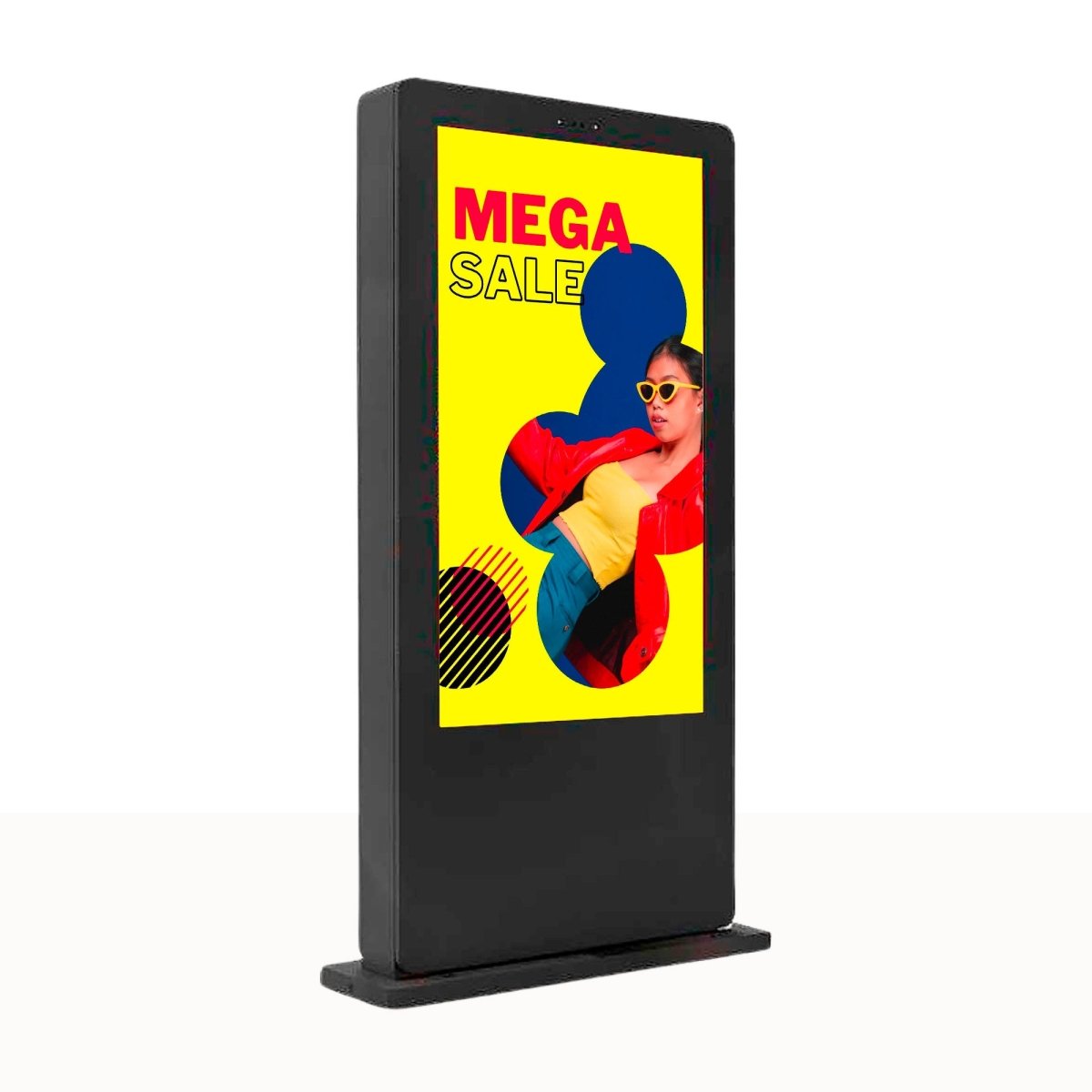 Tótem publicitario exterior 55 pulgadas 4K - Barcelona Led-Signage
