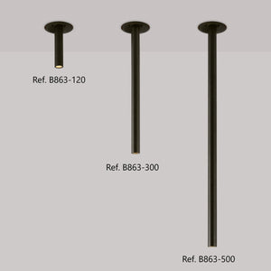 Foco de techo LED empotrable 3W - Extensible 500mm - Orientable - Chip OSRAM - 2700K - Barcelona Led-