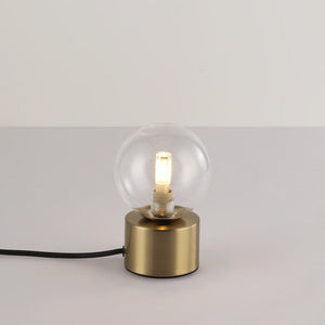 Lámpara de mesa con esfera de cristal "BASS" - G9 - Barcelona Led-Decoración