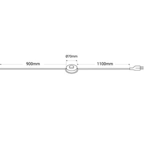 Lámpara de pie de diseño "PALM" - 3 x E27 (49)