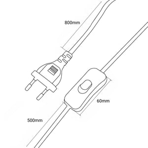 Lámpara de mesa diseño "BERETTA" - E27 (9)