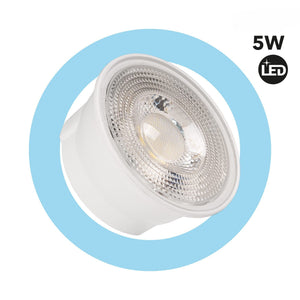 Módulo LED 5W para aro downlight MR16 - Diseño slim - 50º - 500lm - CRI 80
