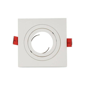 Aro downlight cuadrado basculante PREMIUM para GU10 / MR16 - Barcelona Led-
