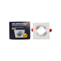 PREMIUM square tilting downlight for GU10 / MR16 5
