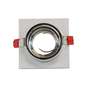 Aro downlight cuadrado basculante PREMIUM para GU10 / MR16 - Barcelona Led-