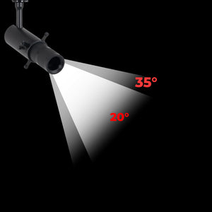 Proyector shapeable para carril monofásico - 10W - 20º-35 (24)
