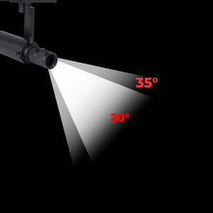 Proyector shapeable para carril trifásico - 20W - 20º - 35° (27)