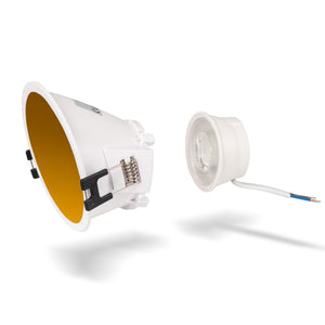 KIT Aro downlight asimétrico Ø93mm + Módulo LED MR16 5W